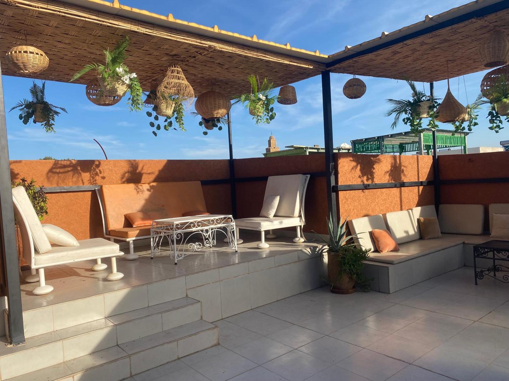 Riad Lyna Marrakesh Buitenkant foto