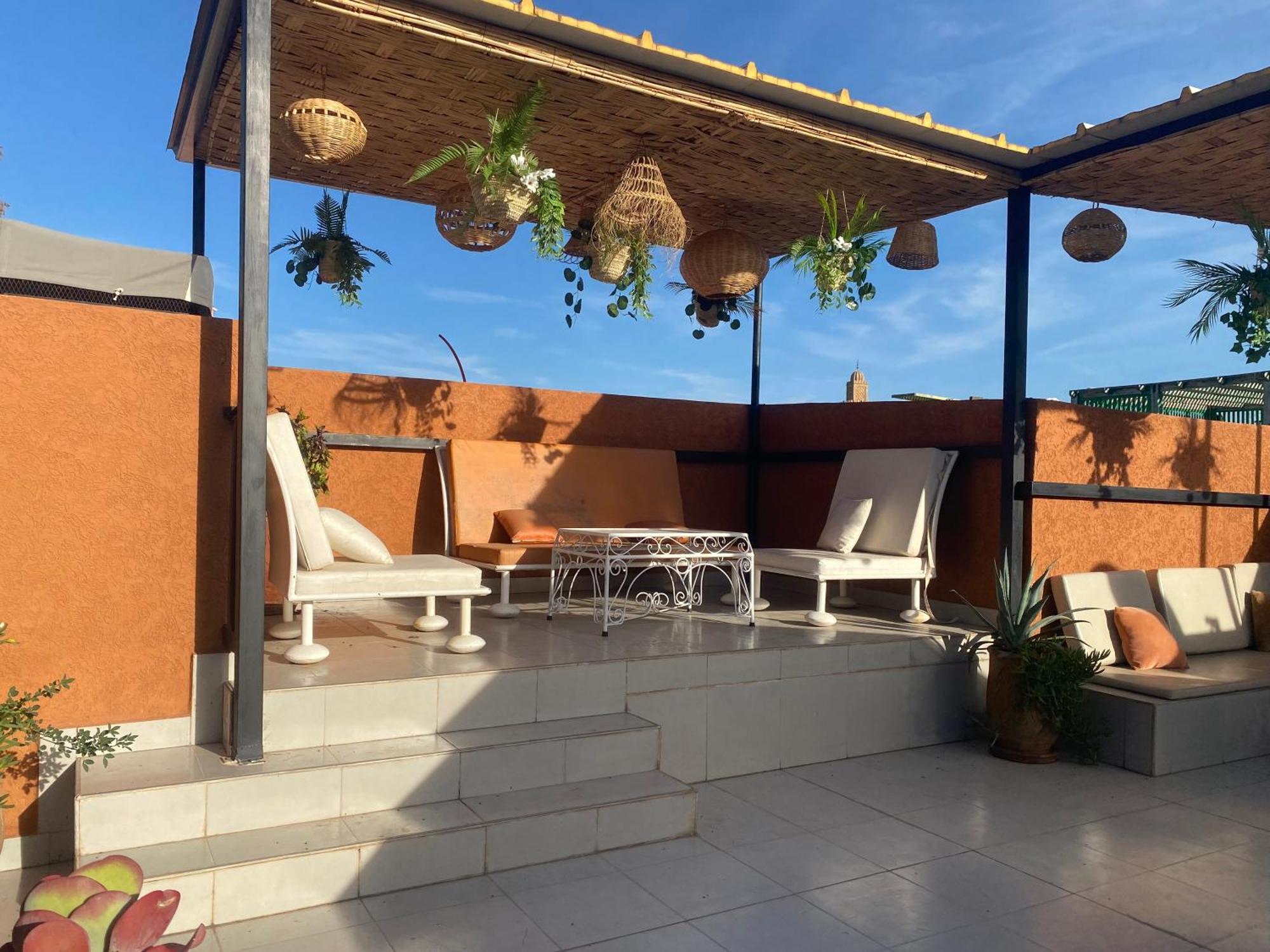 Riad Lyna Marrakesh Buitenkant foto